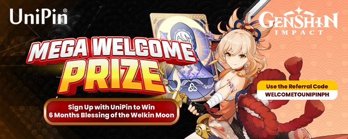 Mega Welcome Prize - Sign Up and Win 6 Months Blessing of the Welkin Moon (PH)
